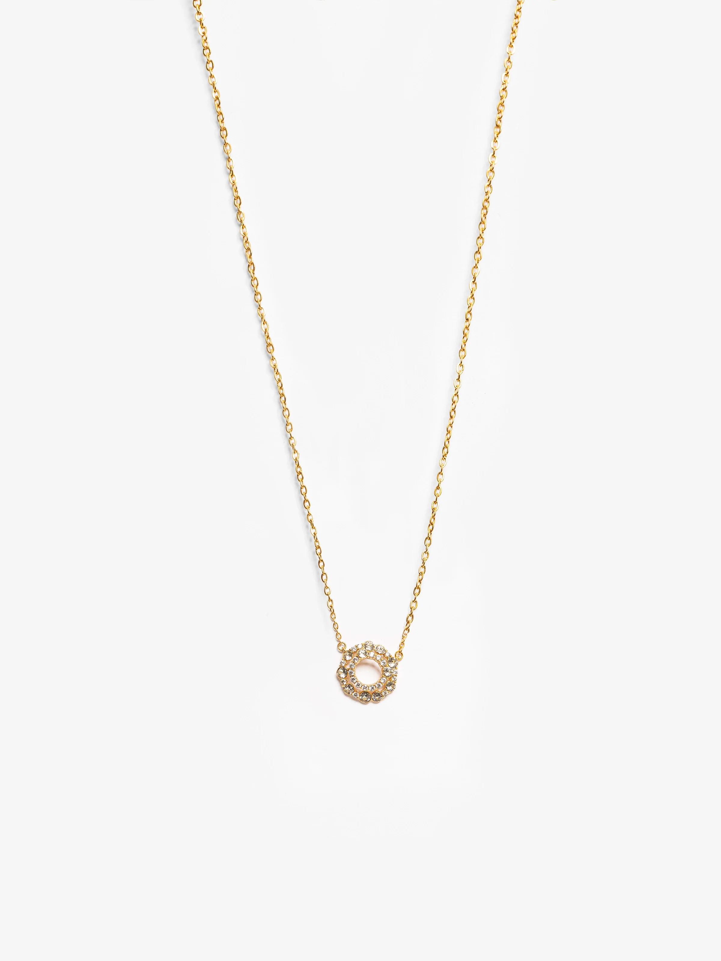Circle Of Life Gold Necklace - EAWN5-016