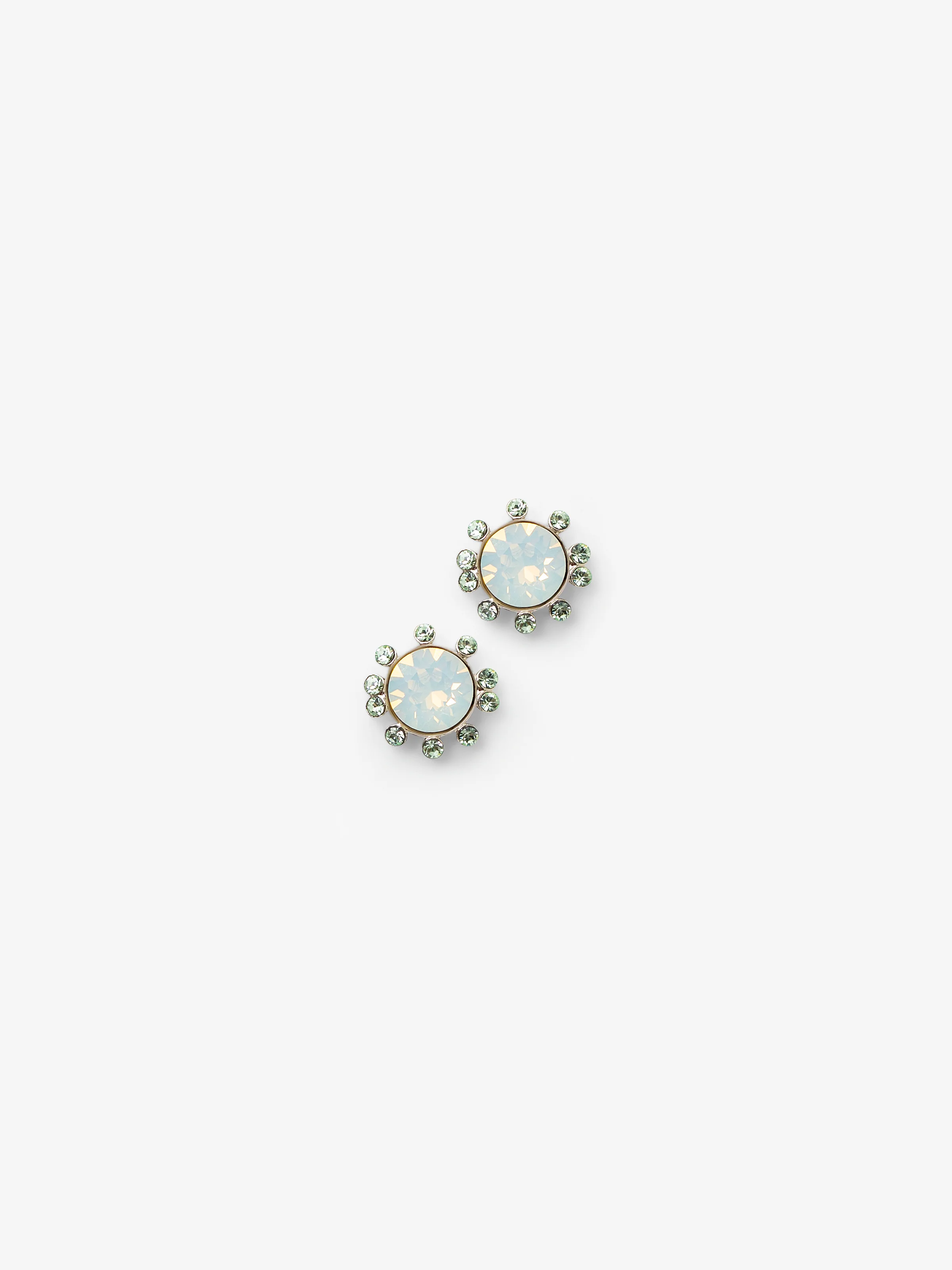 Silver Prism Ear Studs - EAWE5-053